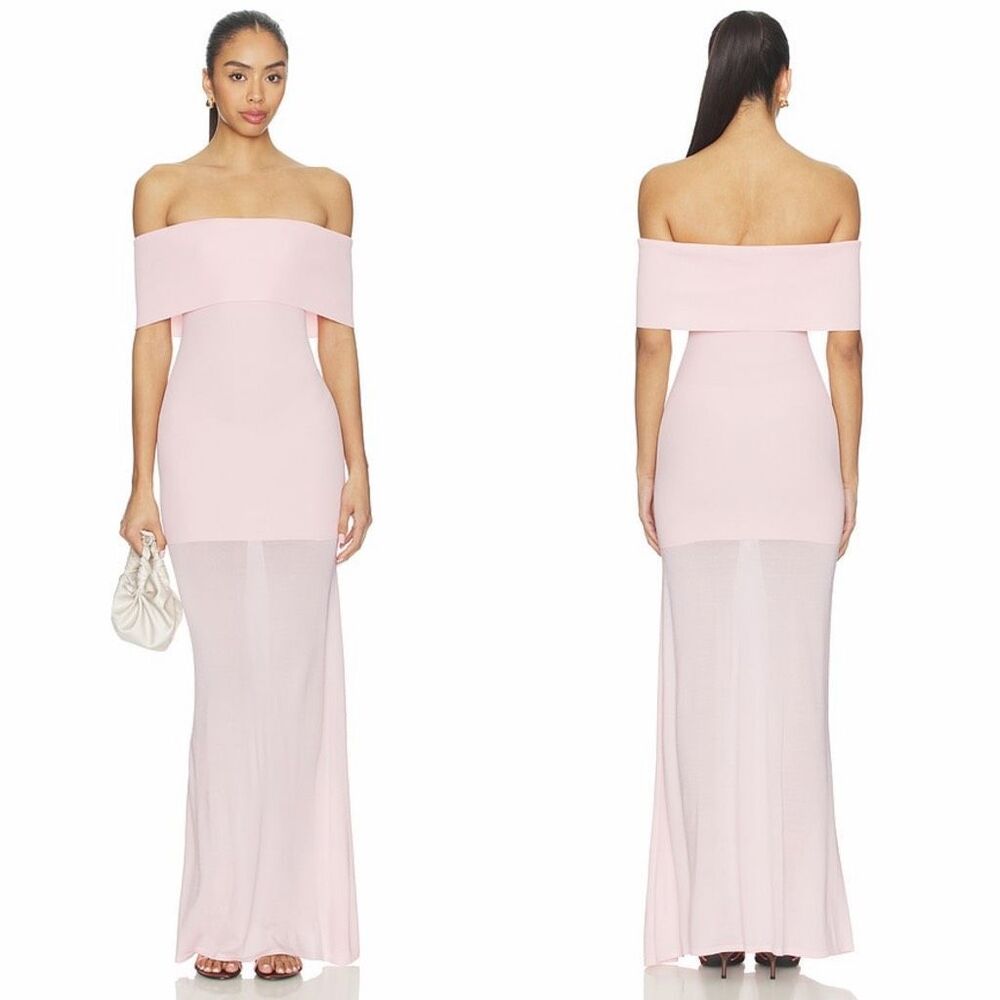 Lovers and Friends Christi Maxi Dress in Light Pink Size XS $199